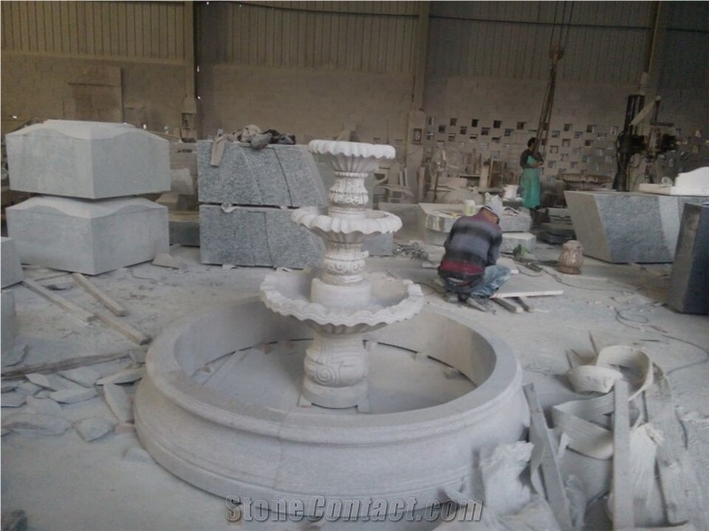 China Granite Water Fountain Bases Landscaping Stone