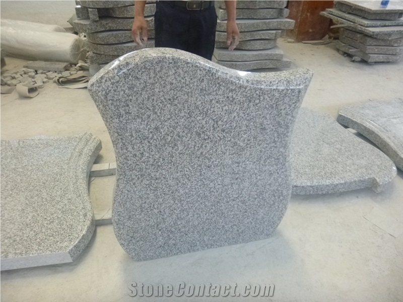 China Mountain Pink G623 Granite Headstone for Custom Monuments