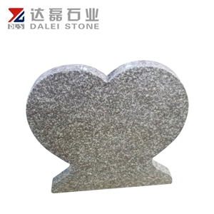 Old G664 Red Color Own Design European Style Granite Headstones