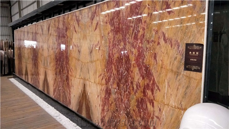 Dragon Red Marble Tiles & Slabs