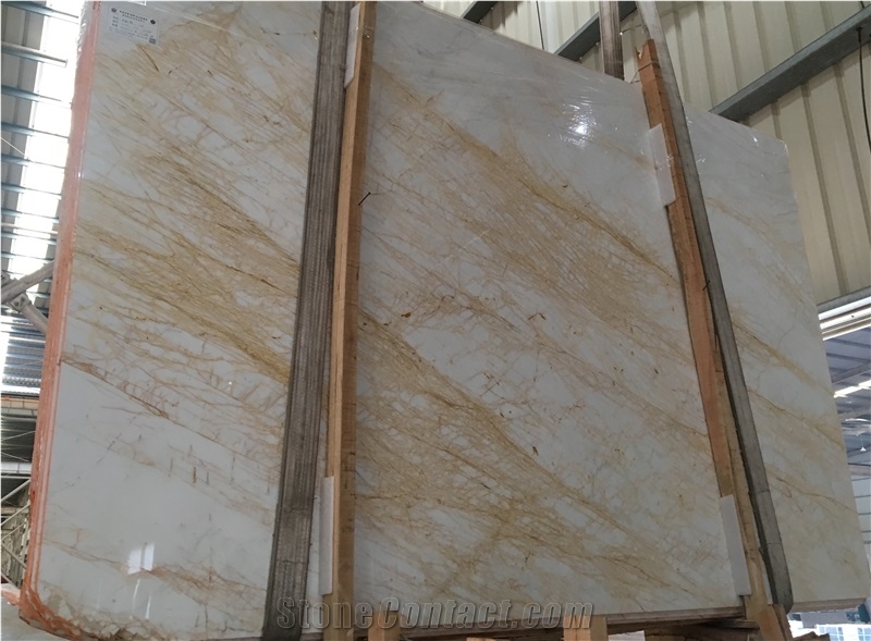 Drama Gold Marble,Gold Spider Marble,Yellow White Marble