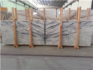 New York Marble Tiles & Slabs, White Polished Marble