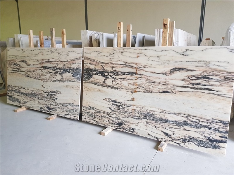 Vulcanatta Marble Tiles & Slabs, Paonazzo Marble