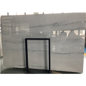 Hot Sale Gray Vein Elegant White Marble