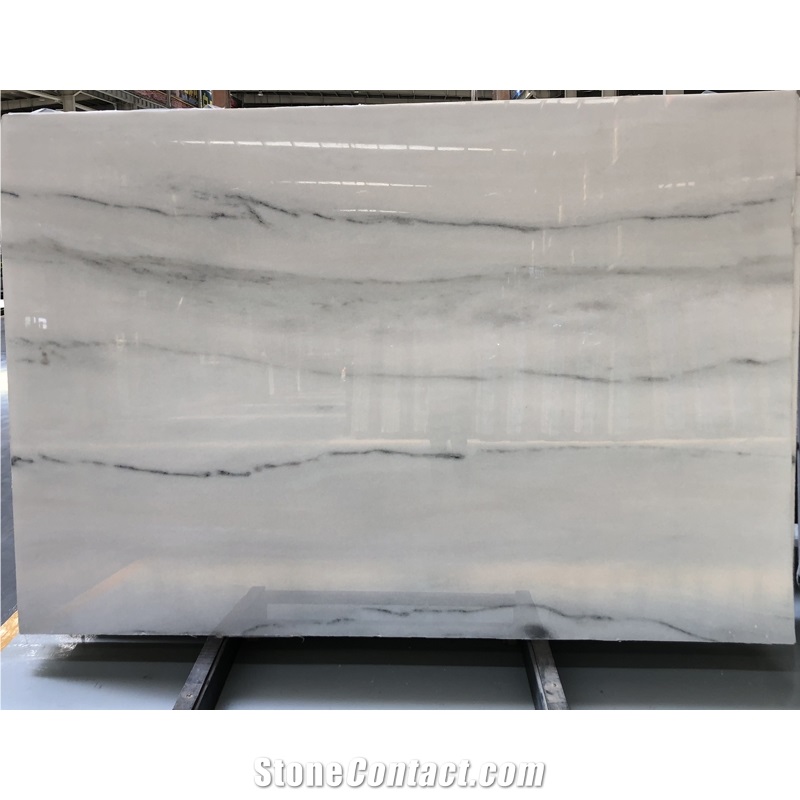 Sale New Gray Vein Pre-Fab Tiles Price Elegant White Marble