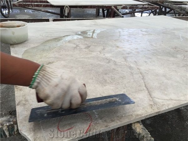 Fiberglass Meshes Marble Mosaic Stone Mesh for Slab/Tiles Backing