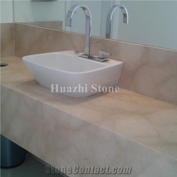 Beige Marble Bathroom Countertop/Vanity Tops/Bathroom Vanity Tops/Bath