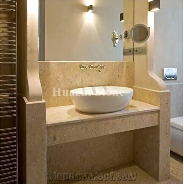 Beige Marble Material/Bathroom Design/Bath Design/Bathroom Ideas