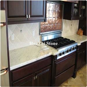 Bianco Romano White Granite/Desk Tops/Customs Countertops/Kitchen Tops