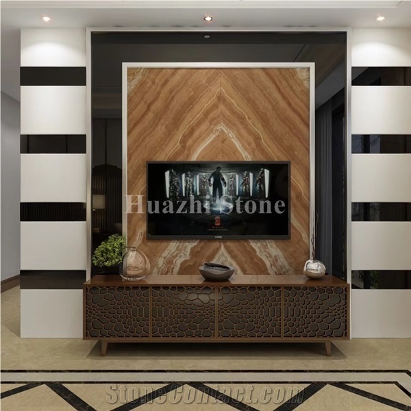 Brown Onyx/Interior Design/Home Design/Brown Wall Panels/Onyx Tv Panel
