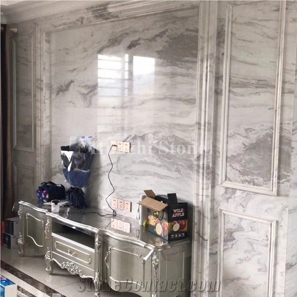 Decorative Wall Panels/Volakas White Marble/Bathroom Design