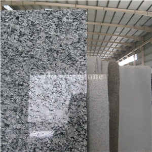 G687 Slabs/G682 Slabs/Wave White Slabs/30 mm Thickness Granite Slabs
