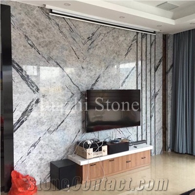 Natural Ice Jade Onyx for Wall Tiles/Decorative Tv Background Stone from  China 