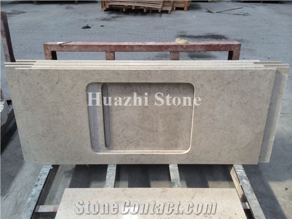 Portugal Blue Limestone Bathroom Vanity Top Limestone