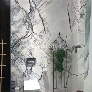 White Marble/ Interior Design/ Home Decor Product/Marble Wall Panel/Tv