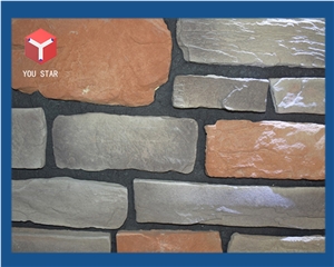 Building Material Artificial Cultured Stone Wall Cladding Decor Veneer