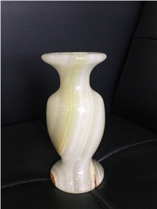 Natural Onyx Funeral Flower Vases Memorial Accessories