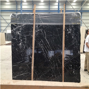 Black Marquina Marble Tiles & Slabs