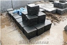 G399 Dark Grey Granite Landscaping Stones,Cube Stone