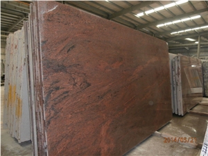 India Multicolor Red Granite Tiles & Slabs