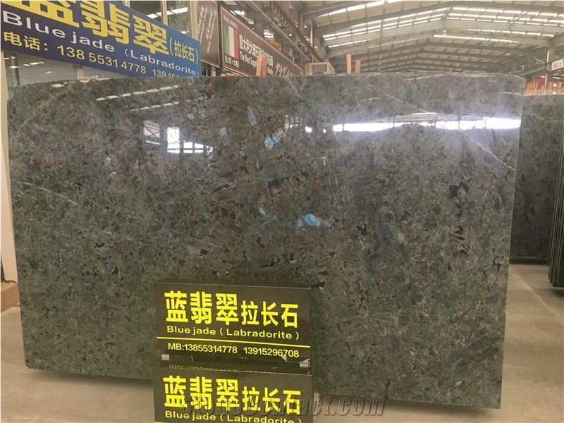 Lemurian Blue Granite/Labradorite Blue Granite Slab & Tile for Floor