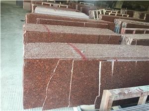 New Imperial Red Granite Slabs & Tiles, Granite Wall Covering
