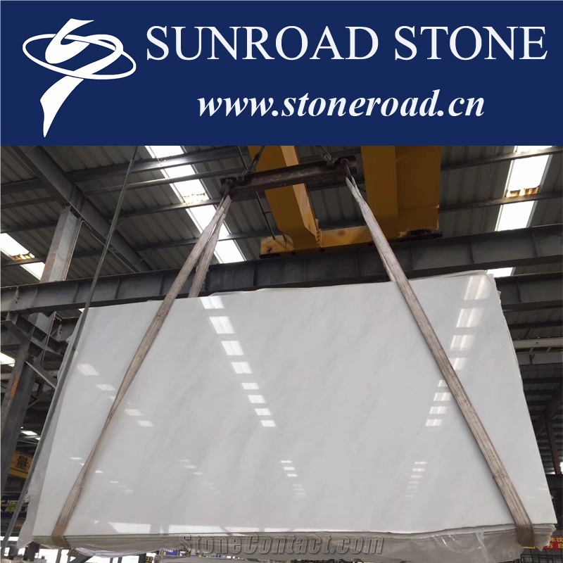Royal White Marble Pure White Marble Chinese White Marble Slab Tile
