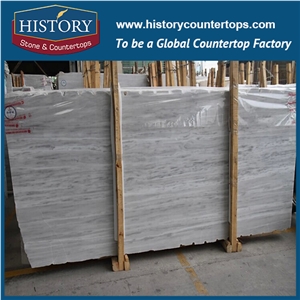 China Bianco Carrara Marble Engineer Slab Cut to Size