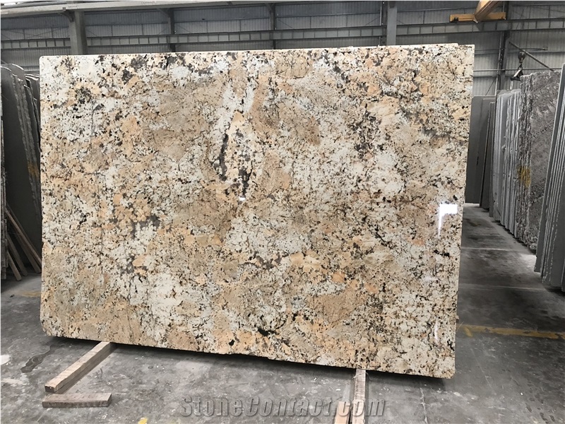 Golden Cream / High Quality Granite Tiles & Slabs,Floor & Wall