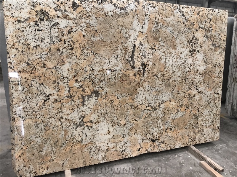 Golden Cream / High Quality Granite Tiles & Slabs,Floor & Wall