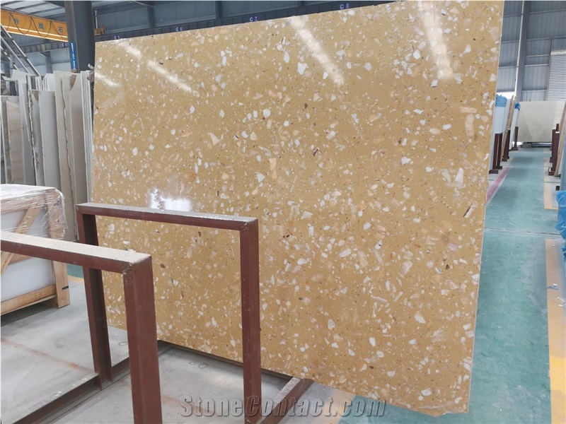 Ls-E012 Rosin Yellow / Artificial Stone Tiles & Slabs,Floor & Wall