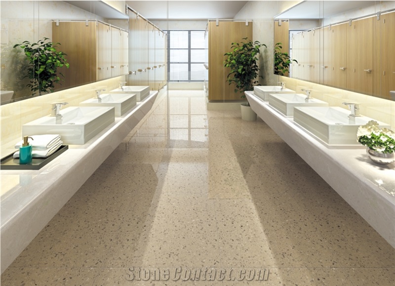 Ls-P008 White Peony / Artificial Stone Tiles & Slabs,Floor & Wall