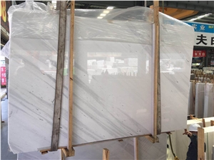 Polished White Marble Sivec White Marble Slabs&Tiles Flooring&Walling