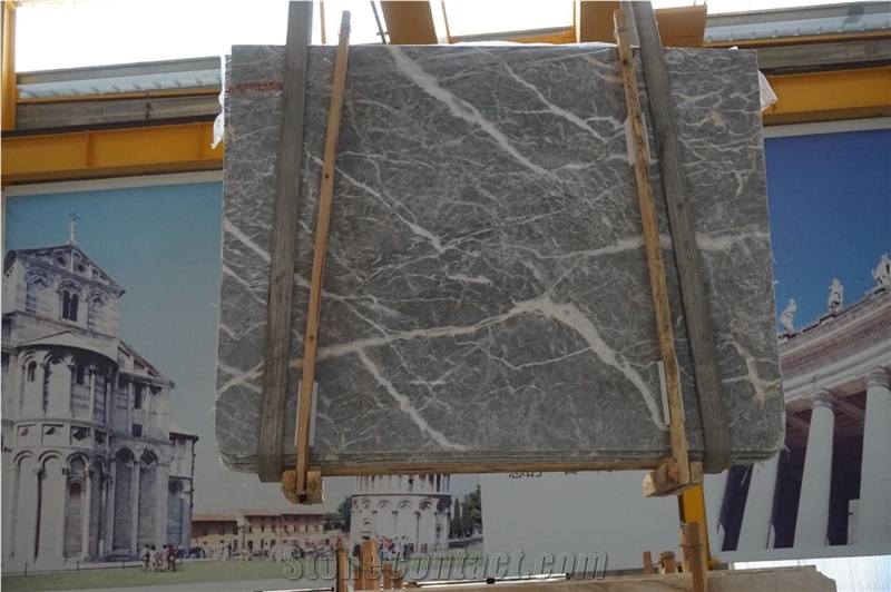 Book Matched Italy Fior Di Bosco Marble Slab for Wall and Floor Tile