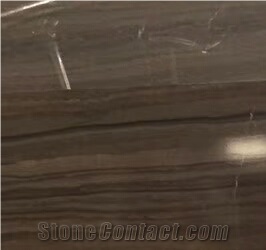 Chocolate Brown Wooden Vein Marble for Wall and Floor Covering