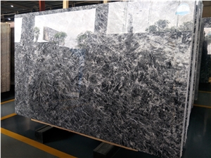 Dark Grey with White Vein Marble for Wall and Floor Covering