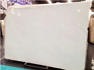Eastern Pure White Marble Slab for Wall and Floor Covering