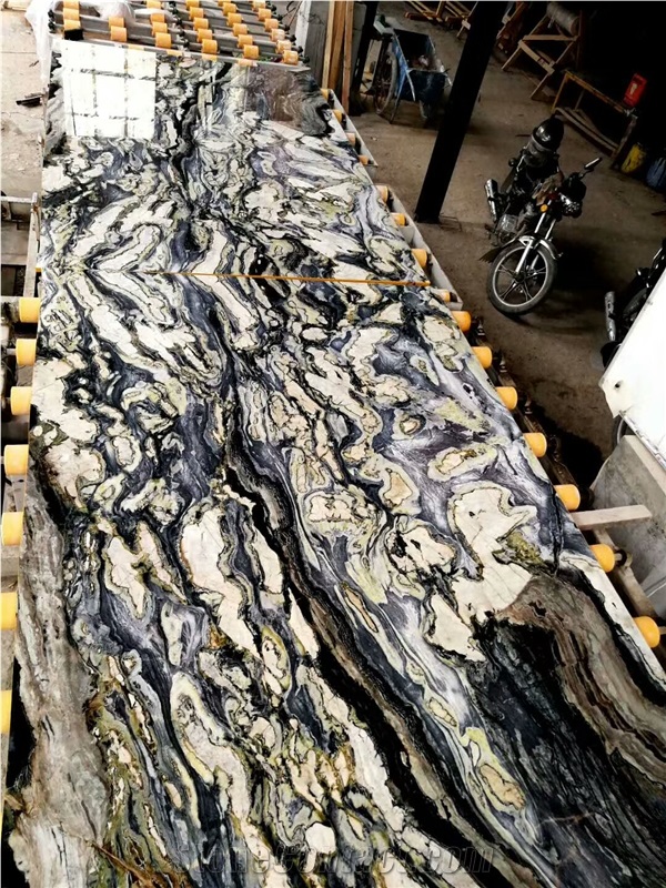 Green Marble Slab for Hotel & Home Floor and Wall Covering
