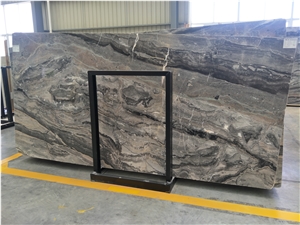 Italy Grey Marble Slab for Countertop/Walling Tile