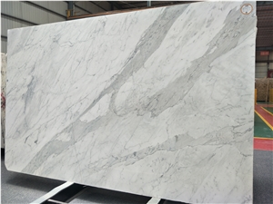 Italy White with Grey Veins Marble for Countertop/Tabletop