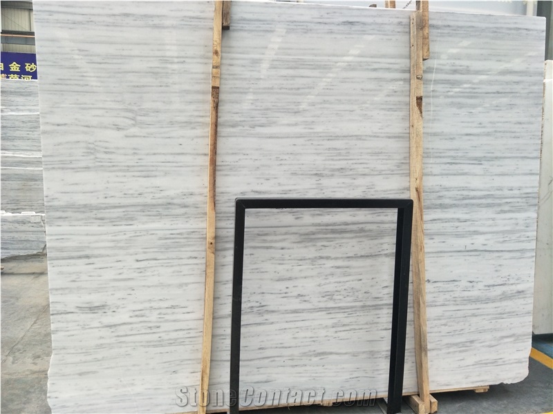 Kavala White Marble Slab for Wall and Floor Covering