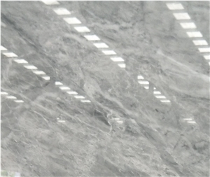 Polished Light Grey Marble for Wall and Floor Tiles