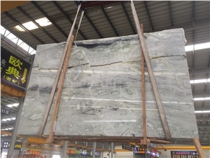 Seaweed Green Marble Slab for Wall and Floor Tiles