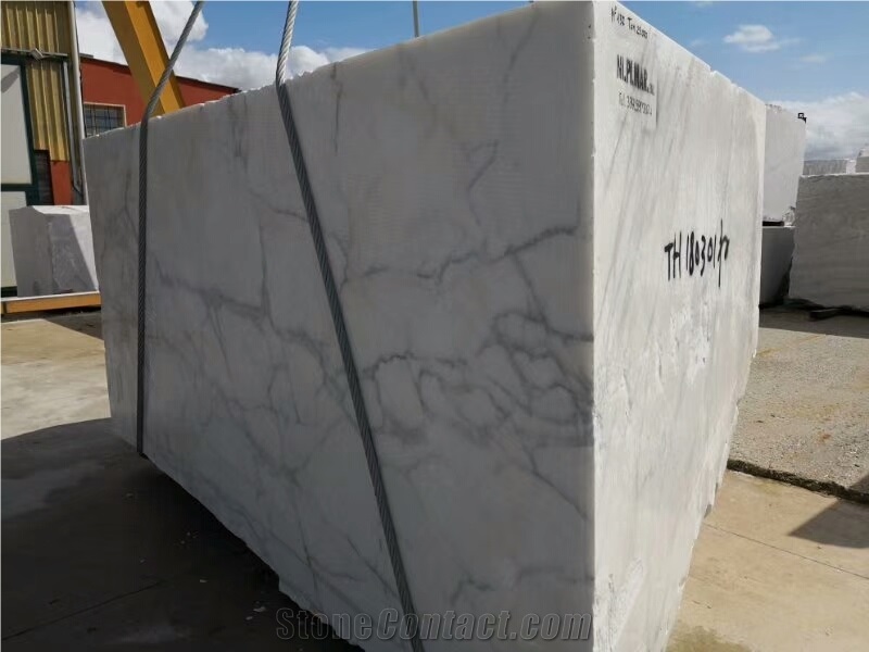 Statuary Marble Blocks for Wall and Floor Covering