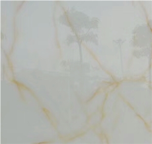 White Onyx Slab for Hotel & Home Floor and Wall Covering