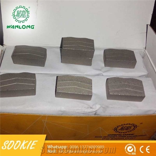 Sharp Line Sandwich Segment for Marble Granite Sandstone Limestone