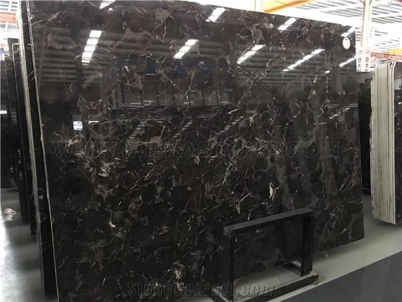 Iris Brown Marble Slabs & Tiles for Wall and Floor Covering Polished ...