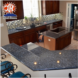 Blue Pearl High Quality Stone Products Prefab Granite Countertops
