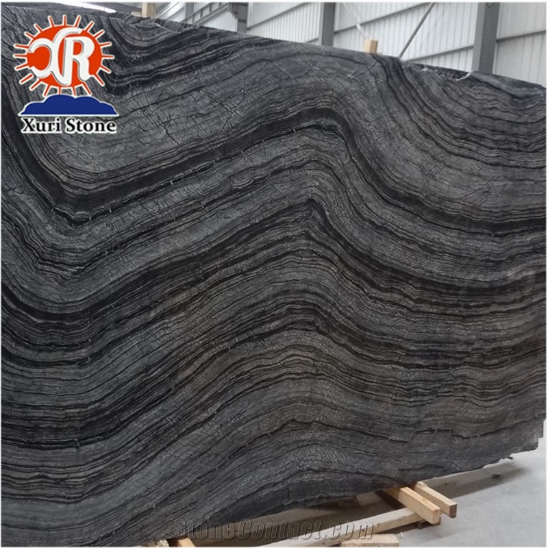 Competitive Price Zebra Black Stone Marble Flooring Free Samples