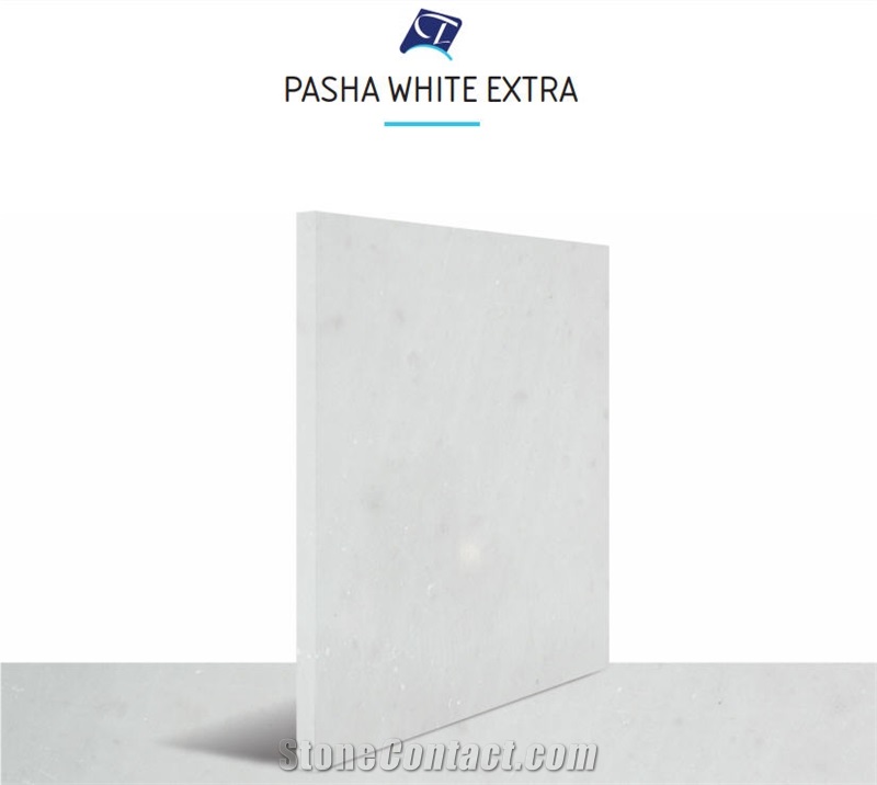 Pasha White Extra Marble Tiles & Slabs